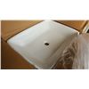 Image 2 : CERAMIC COUNTER TOP SINGLE BOWL SINK