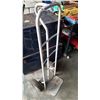 Image 1 : WHITE FLOOR DOLLY AND LONG HANDLED SCRAPER