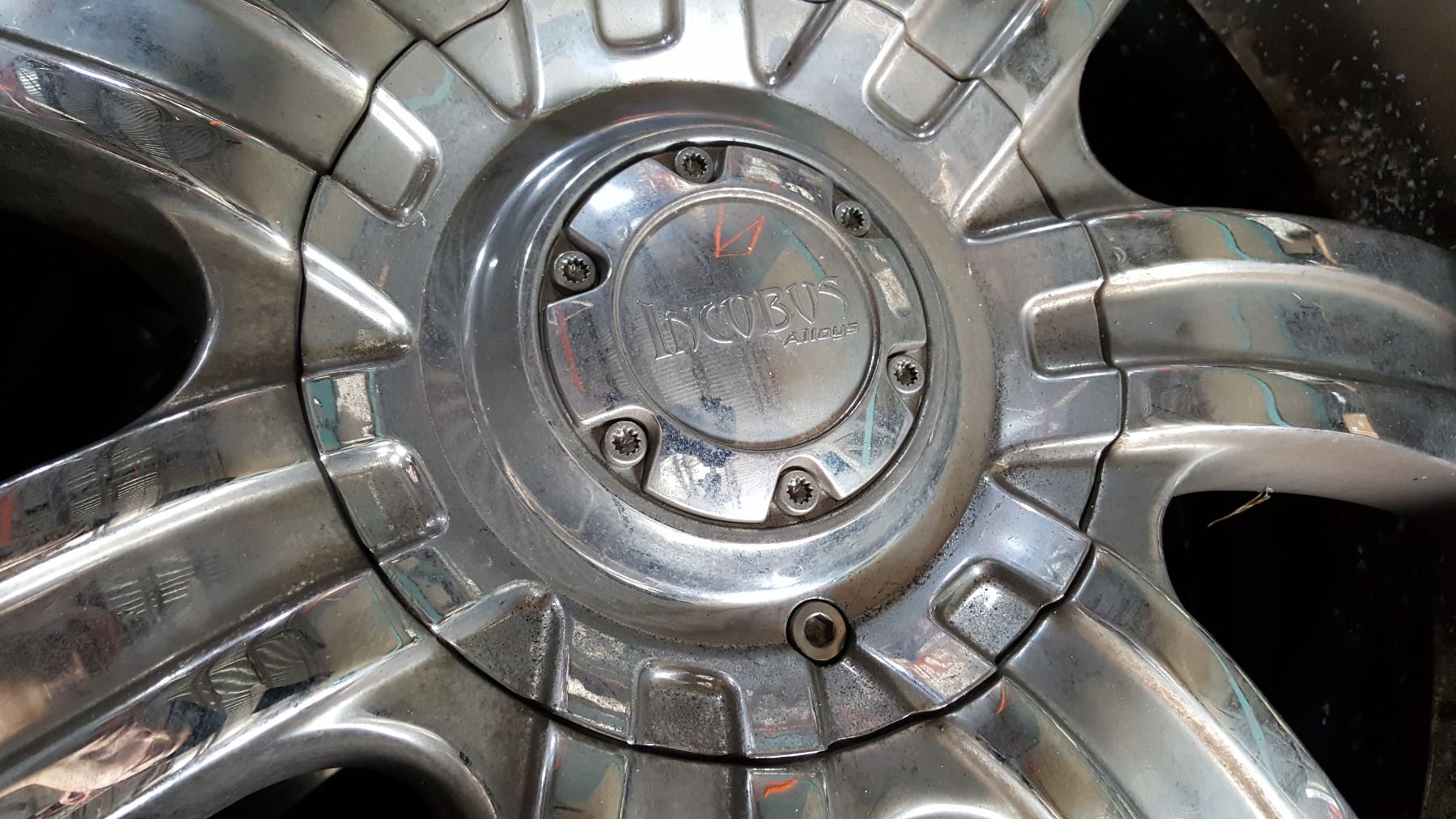 Inquest Rims SET OF 4 22 INCH TIRES ON INCUBUS ALLOY RIMS