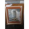 Image 1 : ROBERT BATEMAN OWL PRINT