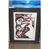Image 1 : RICHARD SHORTY WOLF AND MOON LIMITED EDITION PRINT