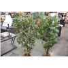 Image 2 : PAIR OF ARTIFICIAL TREES