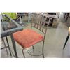 Image 3 : PATIO TABLE AND 3 STOOLS