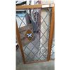 Image 2 : 2 LEADED GLASS WINDOWS