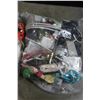 Image 2 : 2 BAGS ASSORTED HEADPHONES AND USB CHARGERS