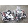 Image 2 : 2 BAGS ASSORTED HEADPHONES AND USB CHARGERS