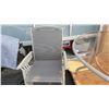 Image 3 : ROUND GLASSTOP PATIO TABLE AND 4 CHAIRS