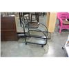 Image 1 : 2 TIER GLASS CART