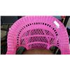 Image 2 : PINK WICKER CHAIR