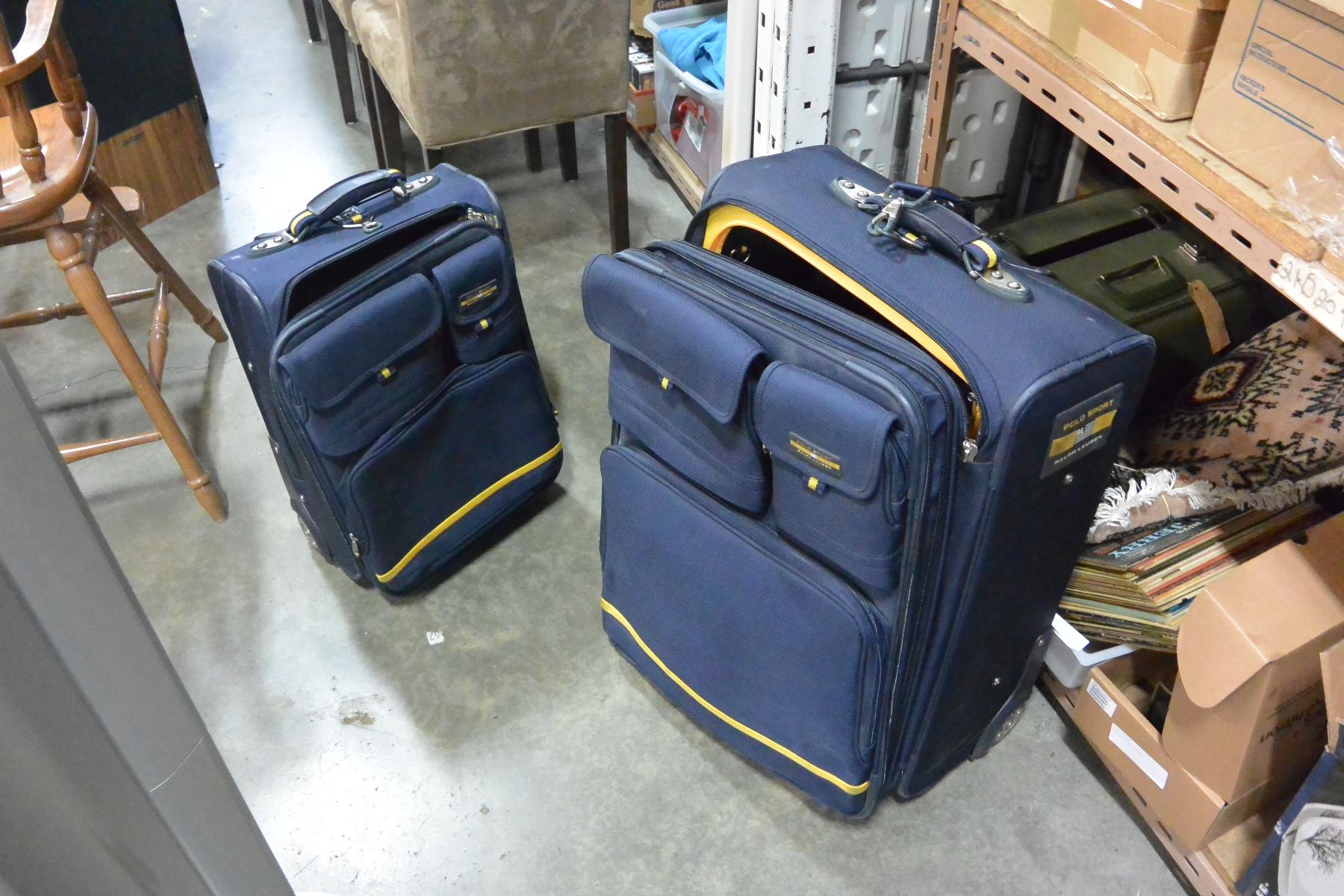 polo sport suitcase