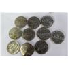 Image 1 : 10 CANADIAN SILVER DOLLARS