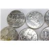 Image 2 : 10 CANADIAN SILVER DOLLARS