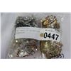 Image 1 : TWO BAGS OF RHINESTONE JEWELLRY