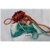Image 1 : LOT OF TURQUOISE AND CORAL AND BEADDED JEWELLRY
