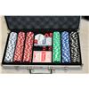 Image 1 : CASED POKER SET