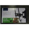 Image 1 : NEW OVERSTOCK INSIGNIA 33-46 INCH FULL MOTION TV WALL MOUNT, COMPLETE, UP TO 55 LBS