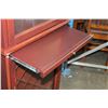 Image 4 : 2 PIECE WINE DISPLAY CABINET