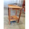 Image 2 : VINTAGE OAK 2 TIER STAND