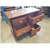 Image 3 : VINTAGE 6 DRAWER CHEST OF DRAWERS