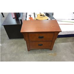 2 DRAWER NIGHTSTAND