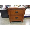Image 2 : 2 DRAWER NIGHTSTAND