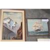 Image 2 : TWO OILPAINTINGS AND TWO WATERCOLORS