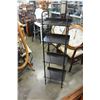 Image 1 : BLACK METAL SHELF