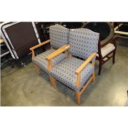 PAIR OF DORNAL CAPTAINS CHAIRS