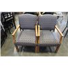 Image 2 : PAIR OF DORNAL CAPTAINS CHAIRS