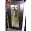 Image 1 : 6 FOOT TALL ESPRESSO WALL MIRROR