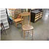 Image 1 : VINTAGE DINING CHAIR AND FOOTSTOOL