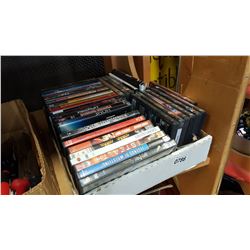 BOX OF DVDS TOMB RAIDER ETC