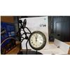 Image 1 : METAL FIGURE CLOCK