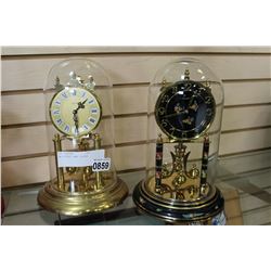 TWO ESTATE DOME CLOCKS