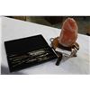 Image 1 : SALT LAMP ON STAND AND PRECISION SET