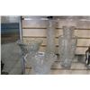 Image 1 : CRYSTAL VASES AND BOWLS