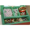Image 2 : TWO JEWELLRY BOXES WITH CONTENTS