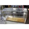 Image 3 : 2 DISPLAY CASES AND LARGE DISPLAY CASE