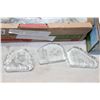 Image 2 : GLASS MASON JAR LIDS AND SUPPLIES AND GLASS ANIMAL ORNAMENTS