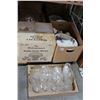 Image 1 : 3 BOXES OF DISHES AND GLASSES HG ENGLISH IRONSTONE WARE AND MORE