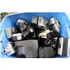 Image 2 : TOTE AND BOX OF CAMERAS AND ACCESSORIES