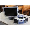 Image 1 : FLATRON MONITOR AND ELECTROHOME BOOMBOX