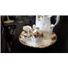 Image 3 : ROYAL ALBERT OLD COUNTRY ROSES COFFEE POT CONDIMENT DISHES AND PLATTER