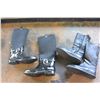 Image 1 : MICHAEL KORS LADIES BOOTS, SZ. 9 AND LEATHER BOOTS, SZ.7