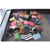 Image 1 : LARGE LOT OF ID HOLDERS, CHANGE PURSES ETC.