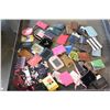 Image 2 : LARGE LOT OF ID HOLDERS, CHANGE PURSES ETC.