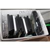 Image 3 : 4 BOXES OF MISC LOST PROPERTY ELECTRONICS, HEATER, DVDS ETC.
