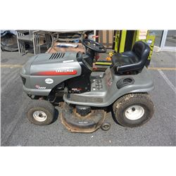 CRAFTSMAN LT 2000 KOHLER PRO 18 OHV RIDE ON MOWER - , NEW BLADES AND BELT - NEEDS BATTERY