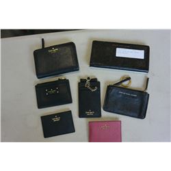 7 KATE SPADE AND MARC JACOBS LADIES WALLETS