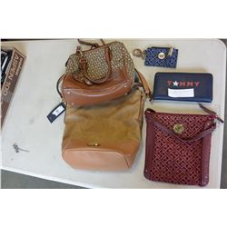 LOT OF TOMMY HILFIGER PURSES, BAGS, WALLETS